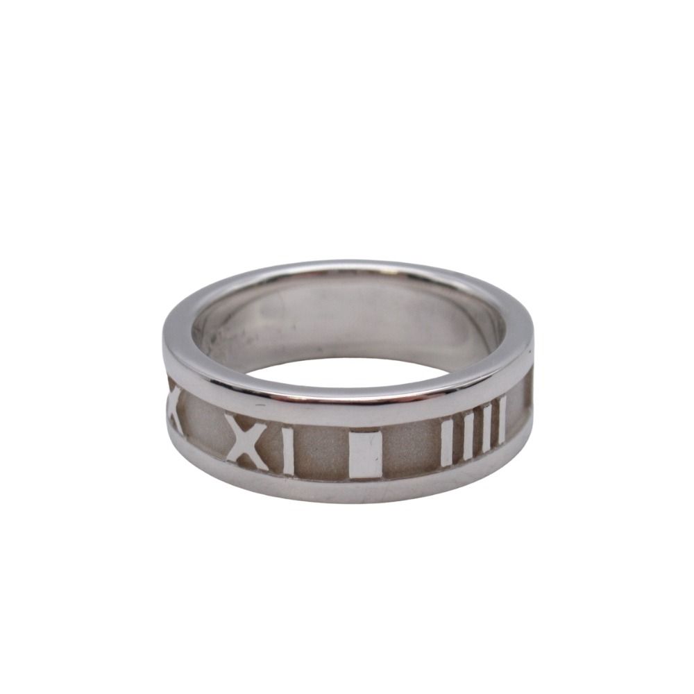 Tiffany & Co Vintage Atlas Sling Ring Silver — view 4