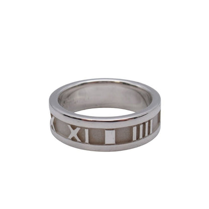 Tiffany & Co Vintage Atlas Sling Ring Silver — view 4