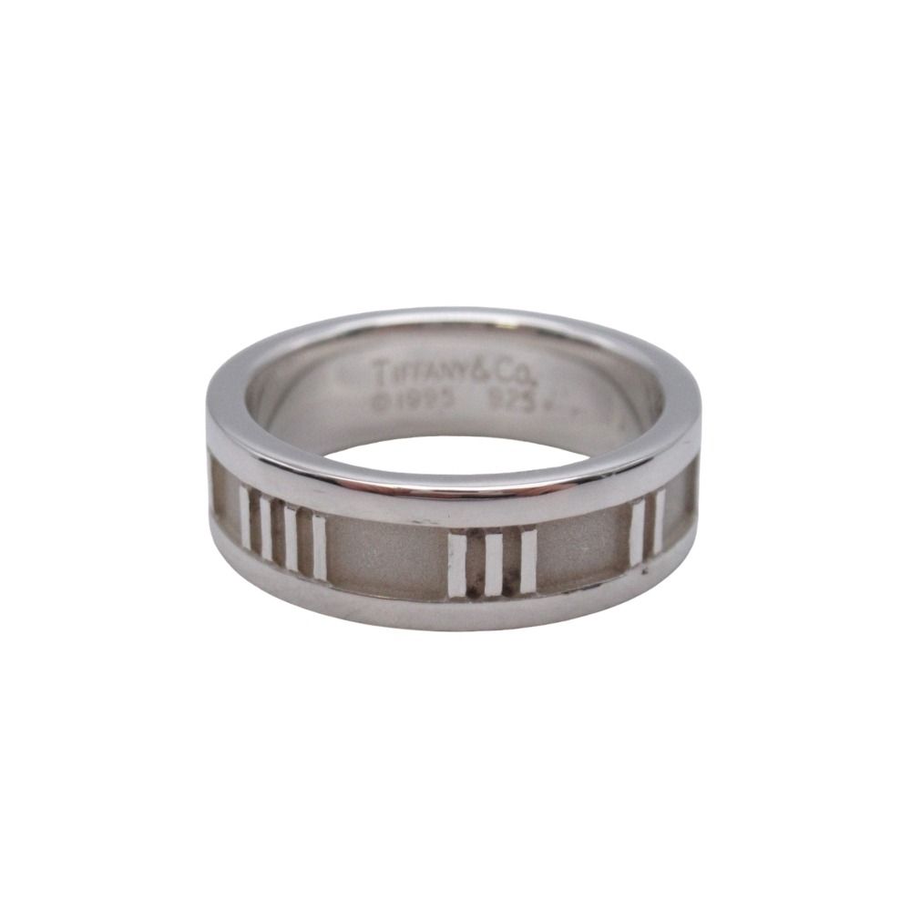 Tiffany & Co Vintage Atlas Sling Ring Silver