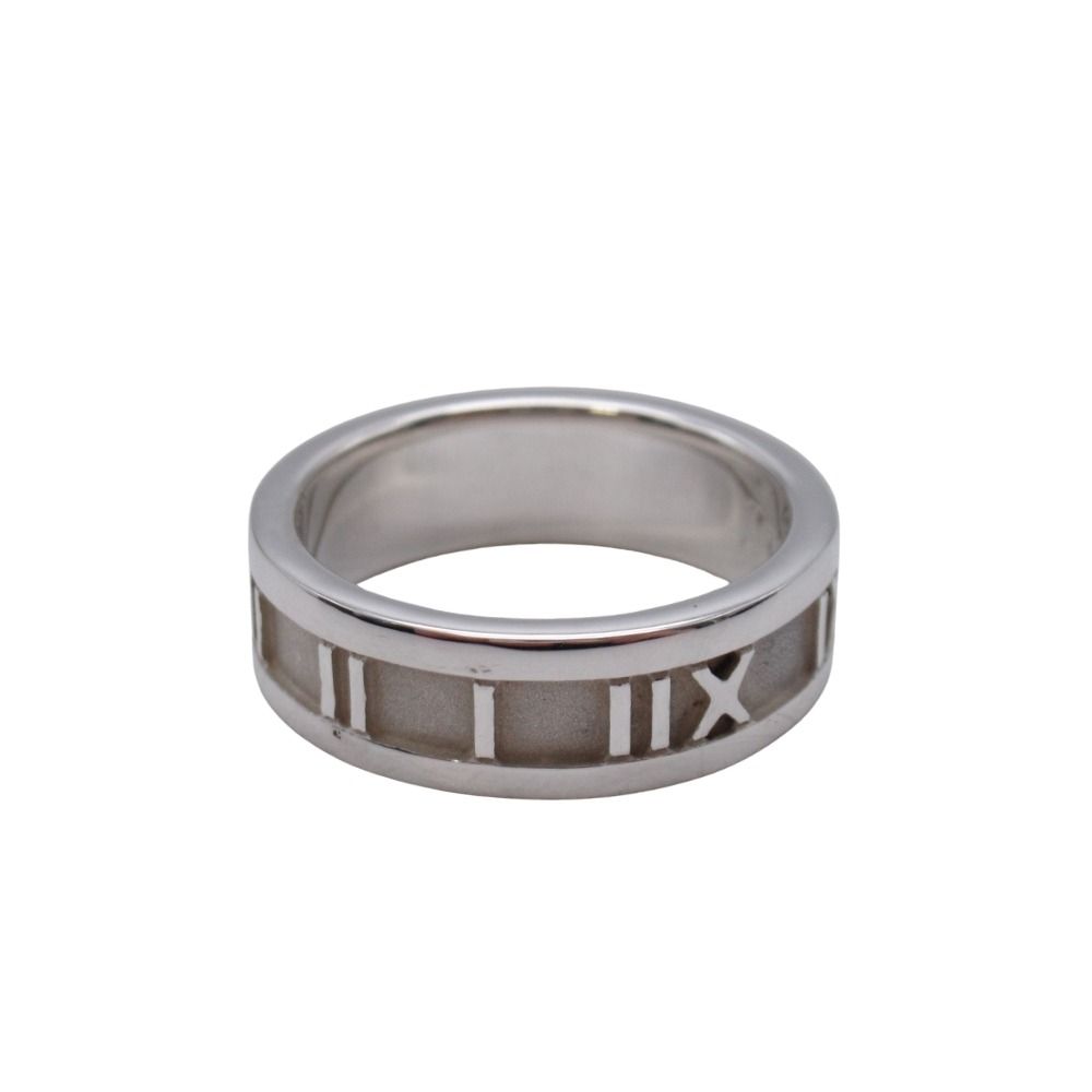 Tiffany & Co Vintage Atlas Sling Ring Silver — view 3