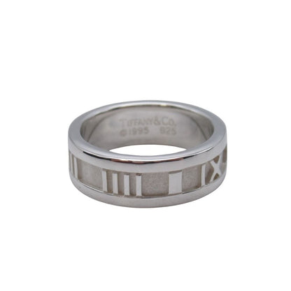 Tiffany & Co Vintage Atlas Sling Ring Silver