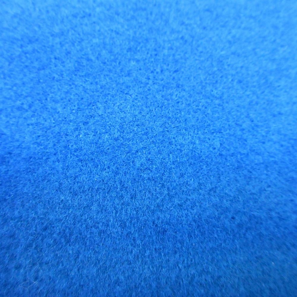 Saint Laurent Yves Vintage Wool Melton Coat Stand Collar 3/4 Sleeve M Blue — view 6