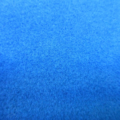 Saint Laurent Yves Vintage Wool Melton Coat Stand Collar 3/4 Sleeve M Blue — view 6