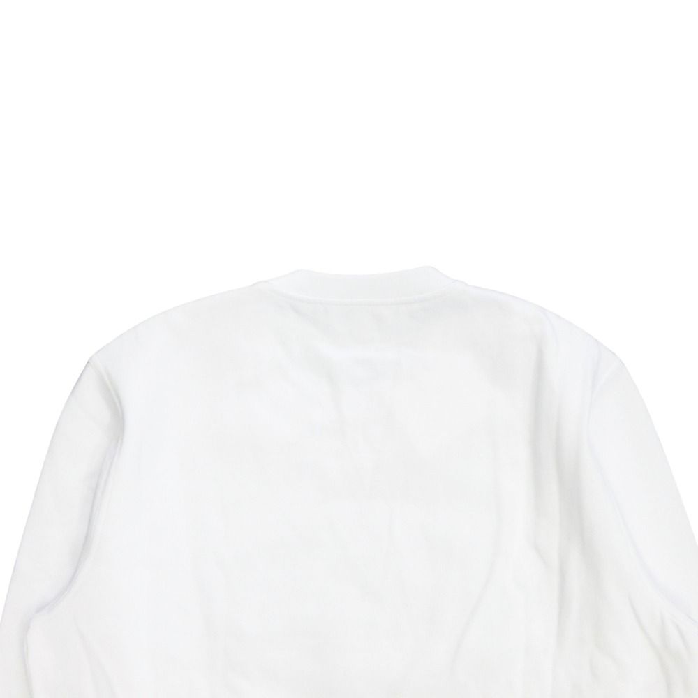 Hermes Scub'h Cartoon Horse Print Sweatshirt Long Sleeve Brushed Lining XL White — view 4