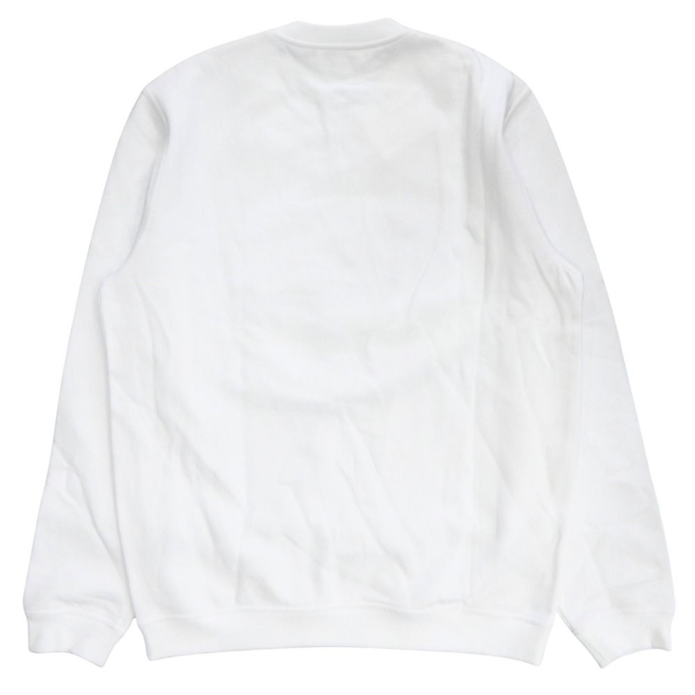 Hermes Scub'h Cartoon Horse Print Sweatshirt Long Sleeve Brushed Lining XL White — view 2