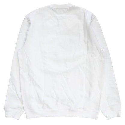 Hermes Scub'h Cartoon Horse Print Sweatshirt Long Sleeve Brushed Lining XL White — view 2