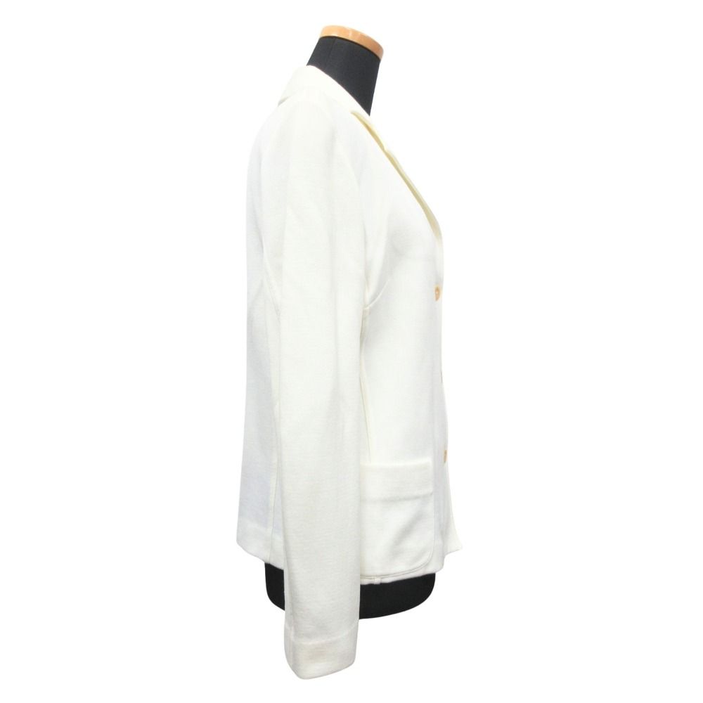 Loewe Ensemble Jacket Blue Leather Tank Top Vintage M White — view 2