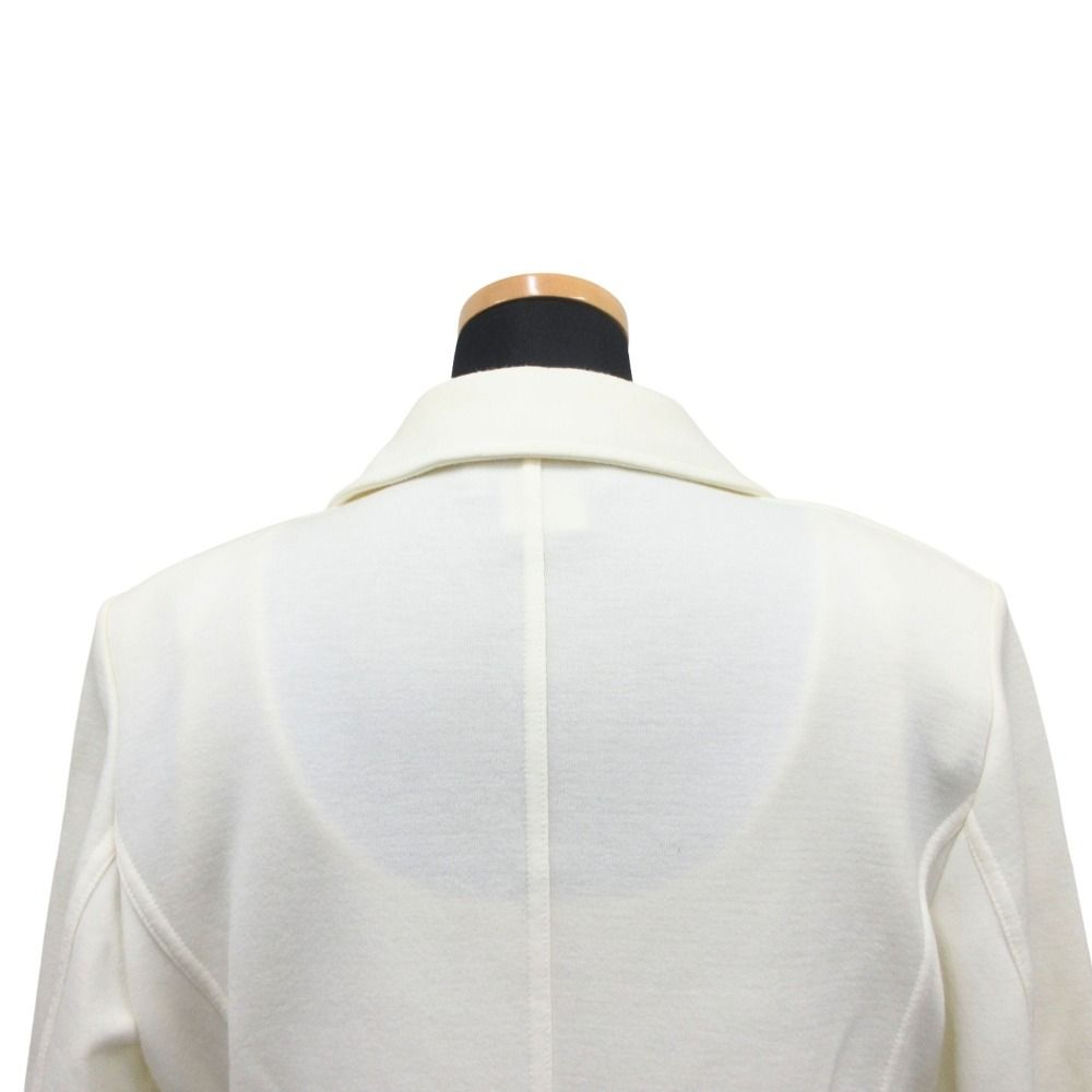 Loewe Ensemble Jacket Blue Leather Tank Top Vintage M White — view 6