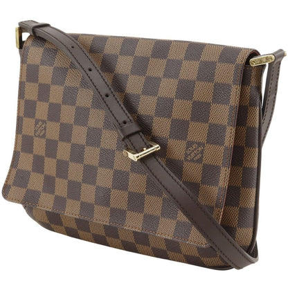 Louis Vuitton Musette Tango Short Damier Canvas Brown Shoulder Bag — view 2