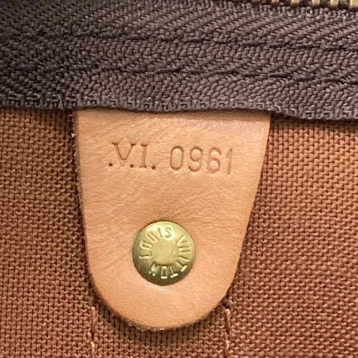 Louis Vuitton Keepall 60 Bandouliere Boston Bag Monogram Canvas — view 6