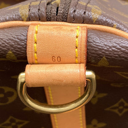 Louis Vuitton Keepall 60 Bandouliere Boston Bag Monogram Canvas — view 8