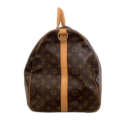 Louis Vuitton Keepall 60 Bandouliere Boston Bag Monogram Canvas — view 3
