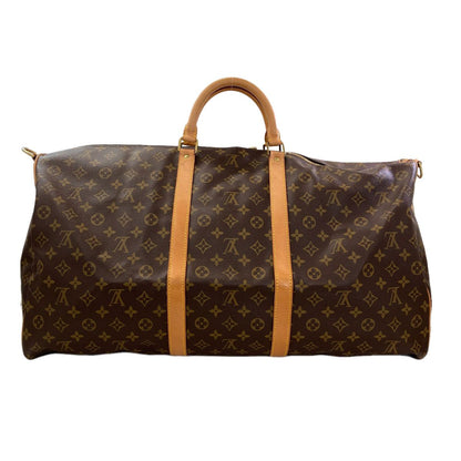 Louis Vuitton Keepall 60 Bandouliere Boston Bag Monogram Canvas — view 2