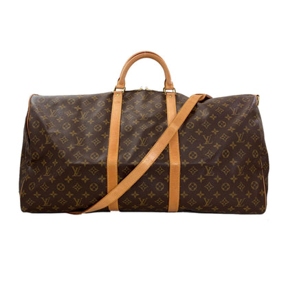 Louis Vuitton Keepall 60 Bandouliere Boston Bag Monogram Canvas