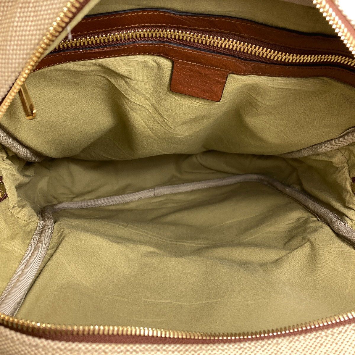 Gucci Sherry Line Backpack Canvas — view 5