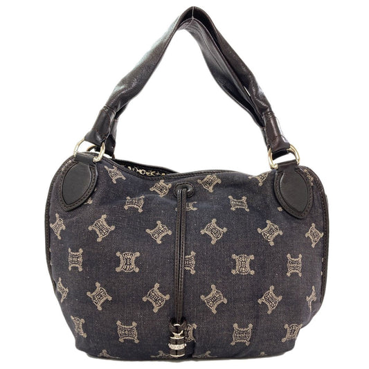 Celine Macadam Handbag Denim