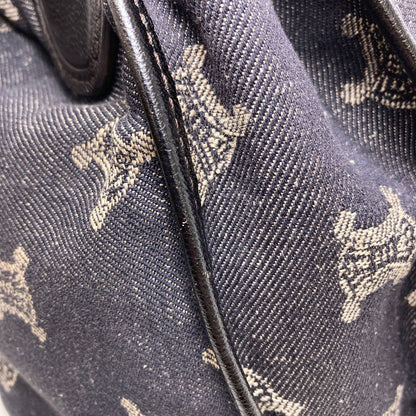 Celine Macadam Handbag Denim — view 9