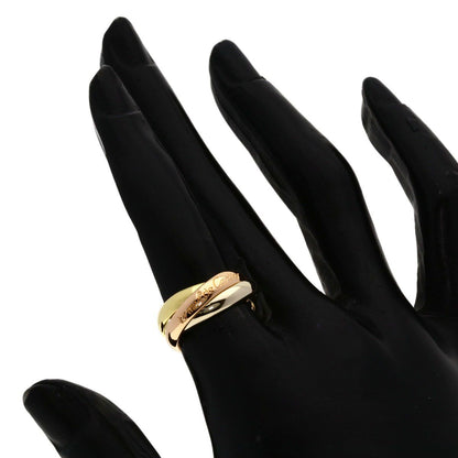 Cartier Trinity 49 Ring 18k Yellow Gold 18k White Pink