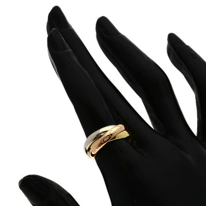 Cartier Trinity 49 Ring 18k Yellow Gold 18k White Pink — view 4