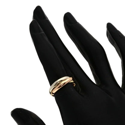 Cartier Trinity SM 48 Ring 18k Yellow Gold 18k White Pink — view 4