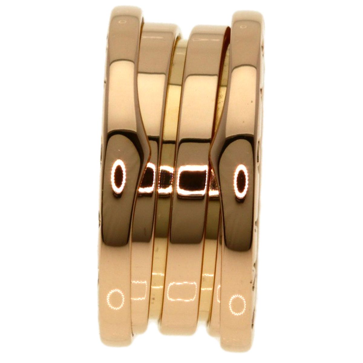 Bvlgari B-zero One Band 47 Ring 18k Pink Gold — view 3