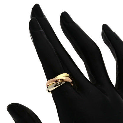 Cartier Trinity 48 Ring 18k Yellow Gold 18k White Pink — view 4
