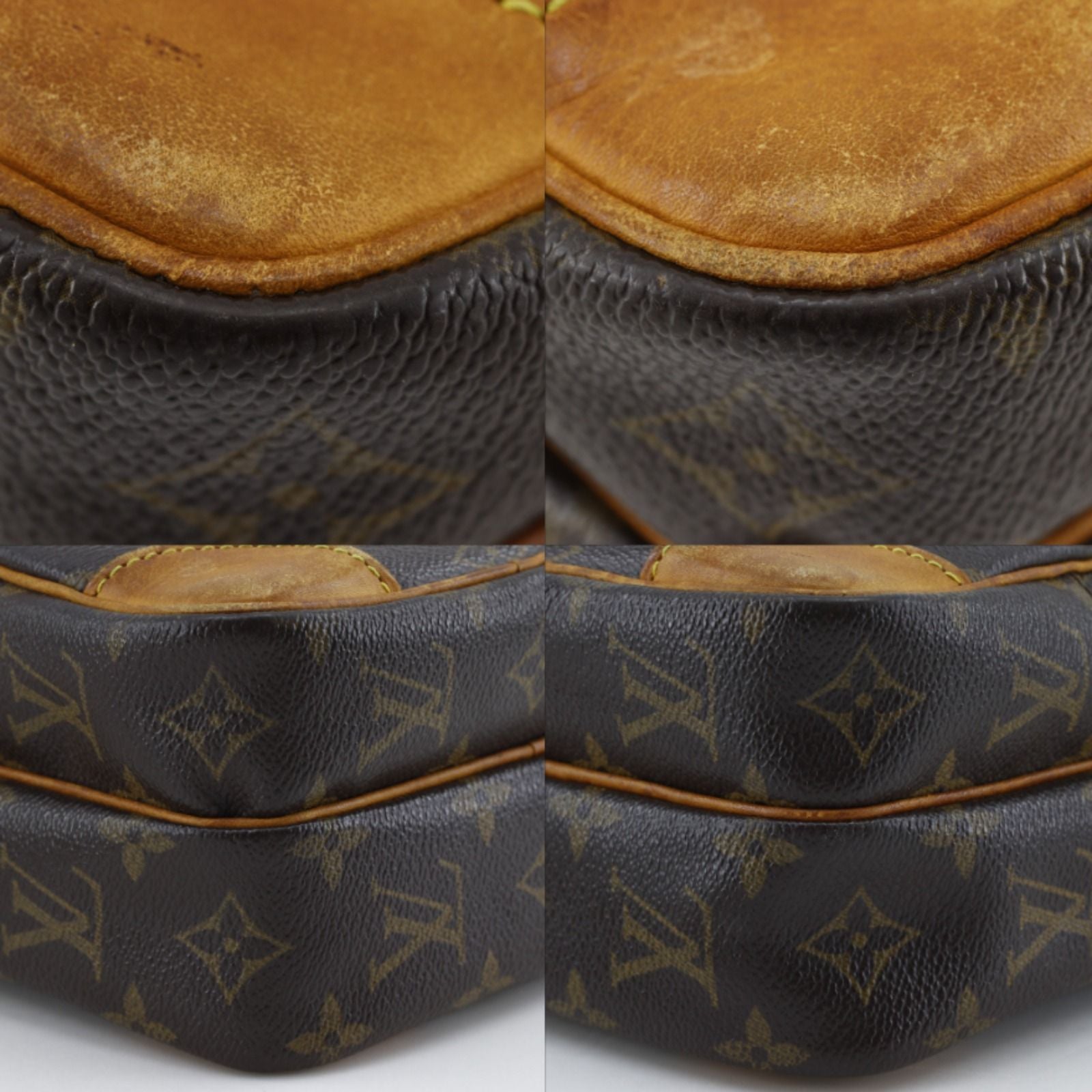 Louis Vuitton Amazon Damier Canvas Brown Shoulder Bag — view 4
