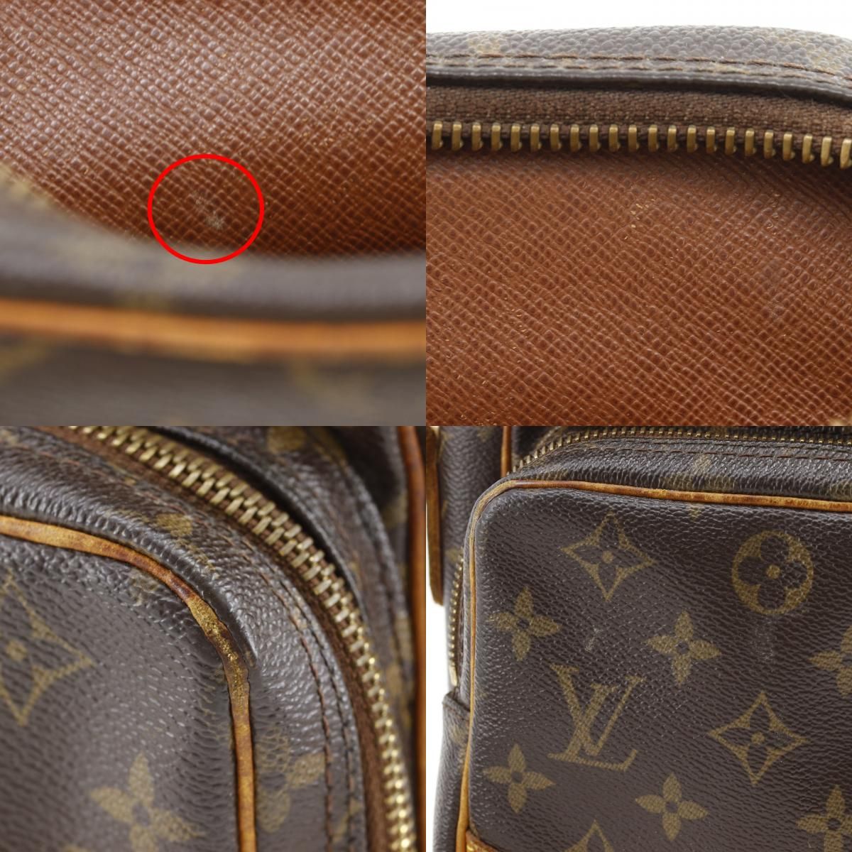 Louis Vuitton Amazon Damier Canvas Brown Shoulder Bag — view 8