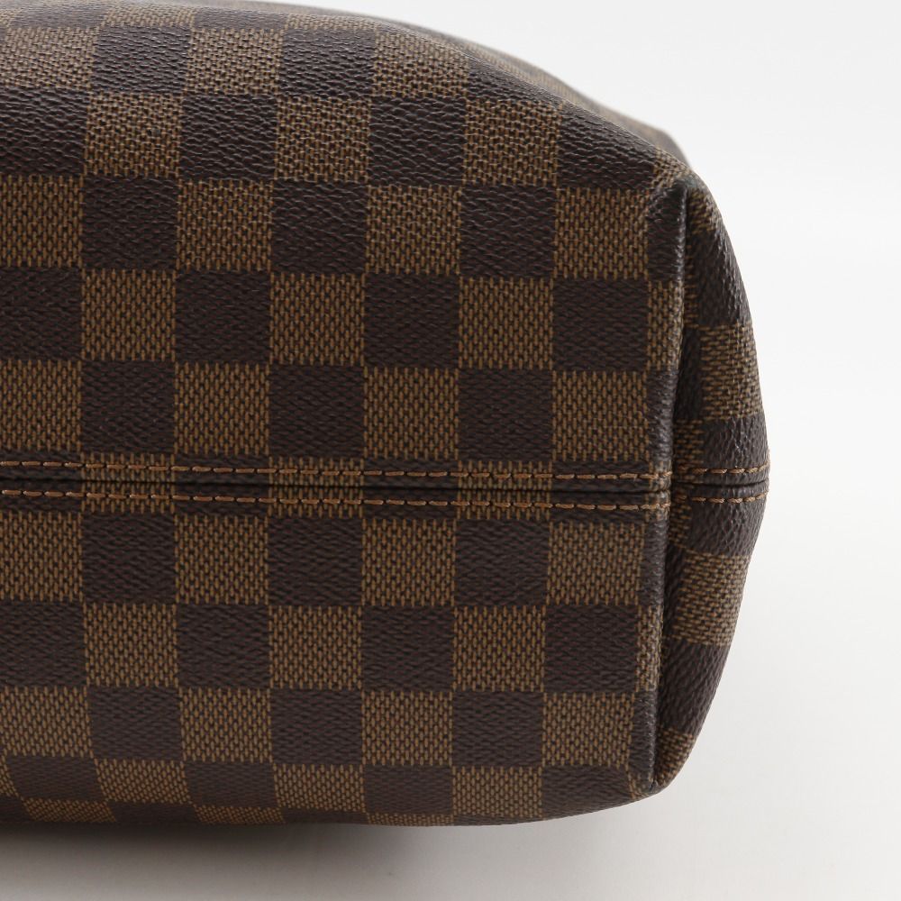 Louis Vuitton Gray Souffle PM Damier Canvas Brown Shoulder Bag — view 6