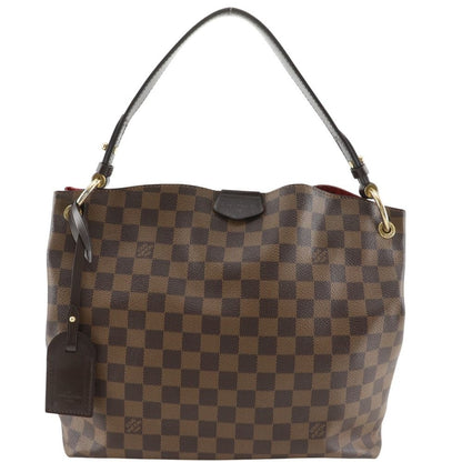 Louis Vuitton Gray Souffle PM Damier Canvas Brown Shoulder Bag