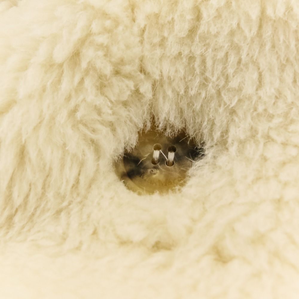 Max Mara Tedgirl Teddy Bear Coat XS White — view 9