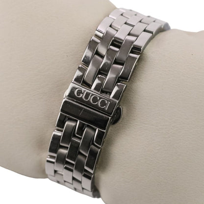 Gucci Battery Replaced Quartz Watch Silver Sunray Dial SS — view 9