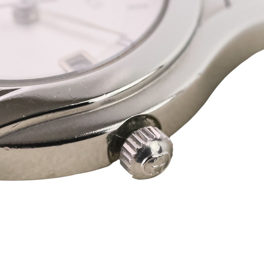 Gucci Battery Replaced Quartz Watch Silver Sunray Dial SS — view 5