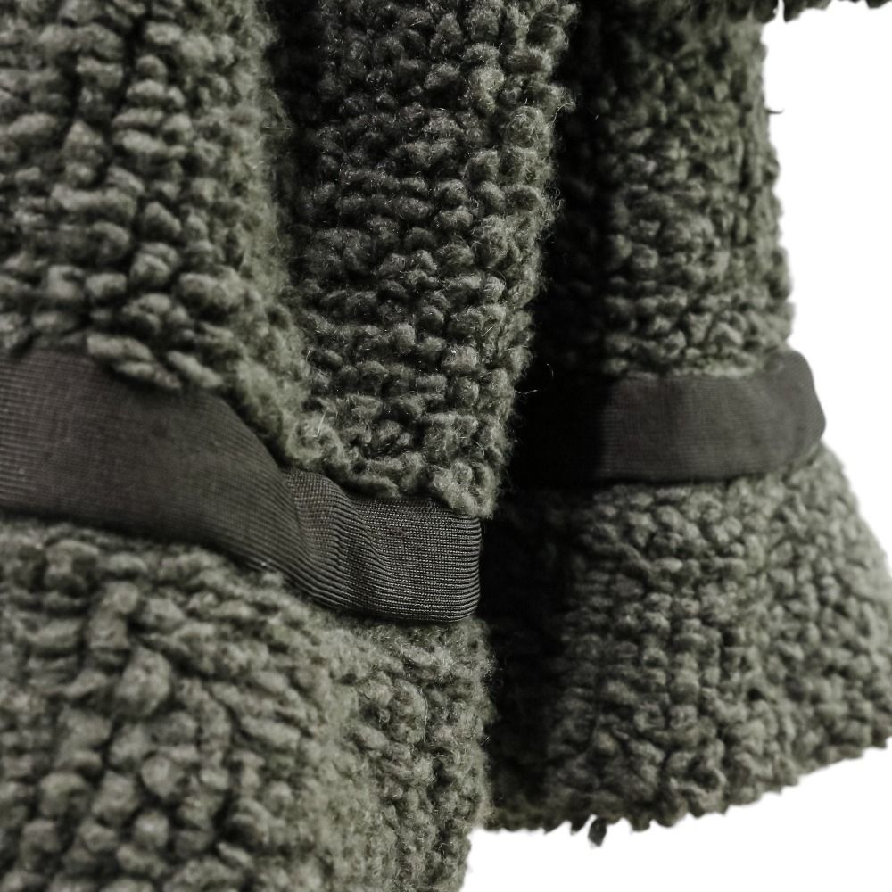 Chanel Cashmere Knit Gown Coat Gray — view 6
