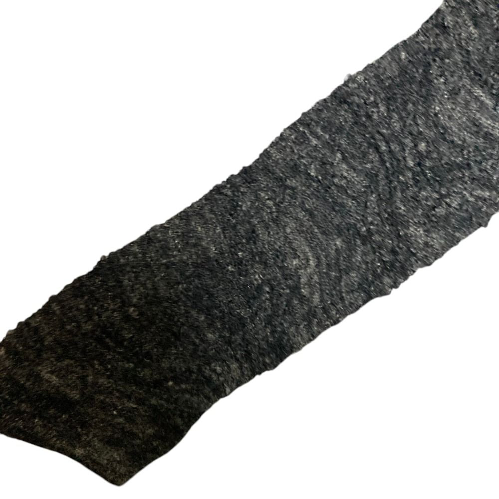 Chanel Turtleneck Sheer Knit Sweater Black 36 Gray — view 3