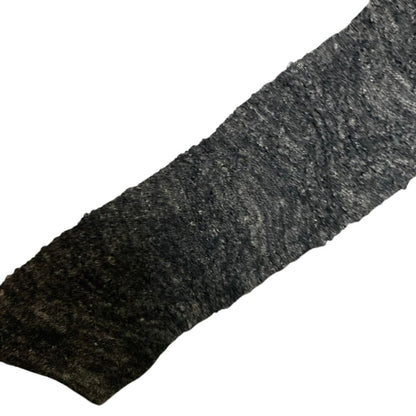 Chanel Turtleneck Sheer Knit Sweater Black 36 Gray — view 3