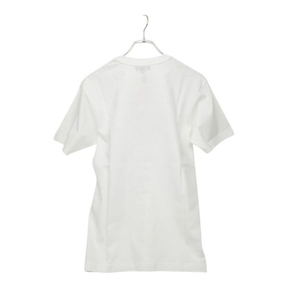 Gucci Logo Embroidery T-Shirt S White Multicolor Cotton — view 2