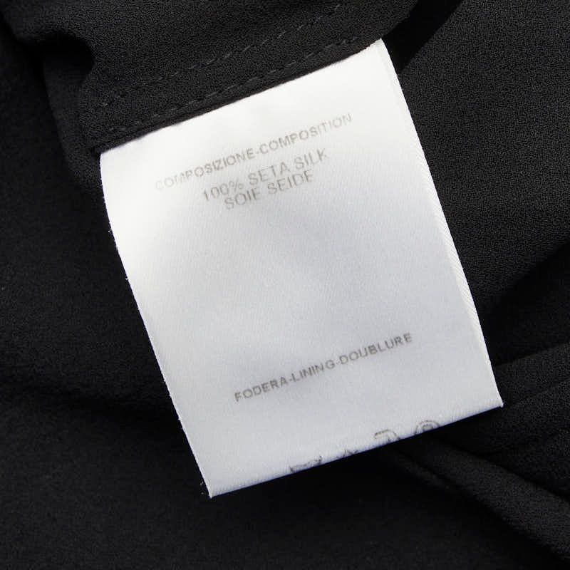 Gucci Pullover Dress 42 Black Silk — view 7