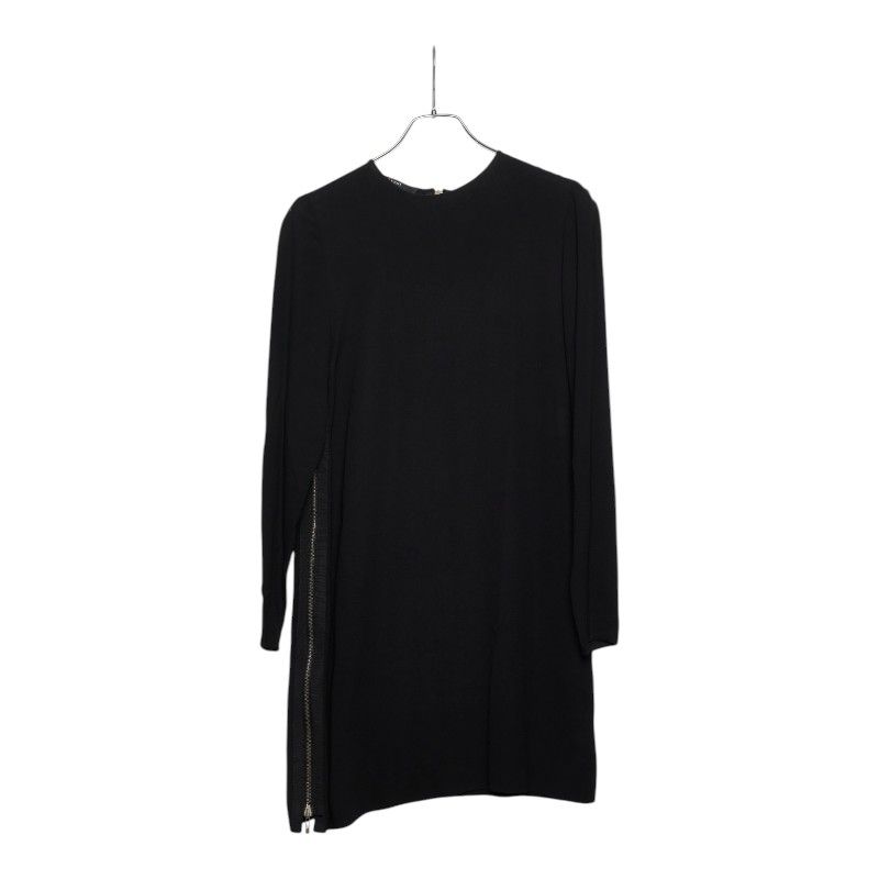 Gucci Pullover Dress 42 Black Silk