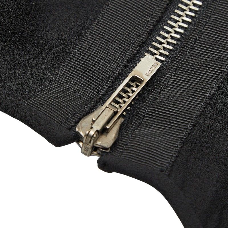 Gucci Pullover Dress 42 Black Silk — view 3