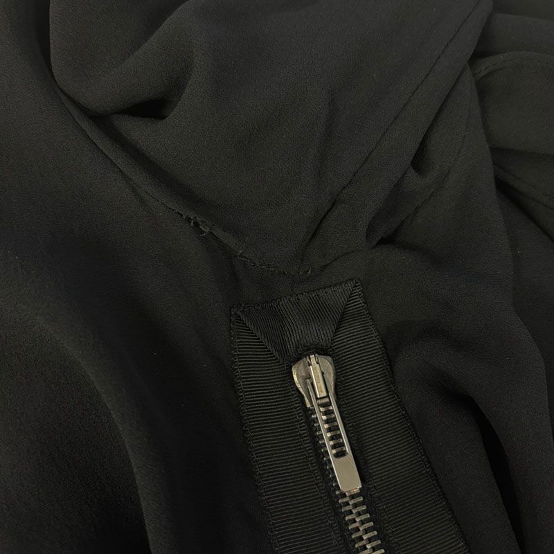 Gucci Pullover Dress 42 Black Silk — view 5