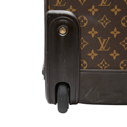 Louis Vuitton Monogram Pegase 50 Initial Carry Case Trolley Suitcase Brown — view 8
