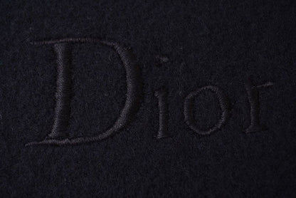 Dior Scarf Vintage Winter Wool Black — view 2