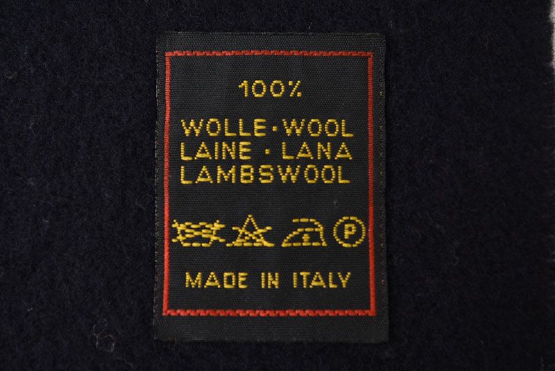 Dior Scarf Vintage Winter Wool Black — view 3
