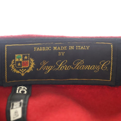 Loro Piana Supreme New Era Boxlogo Wool Cap New Era Box Logo Hat Red — view 8