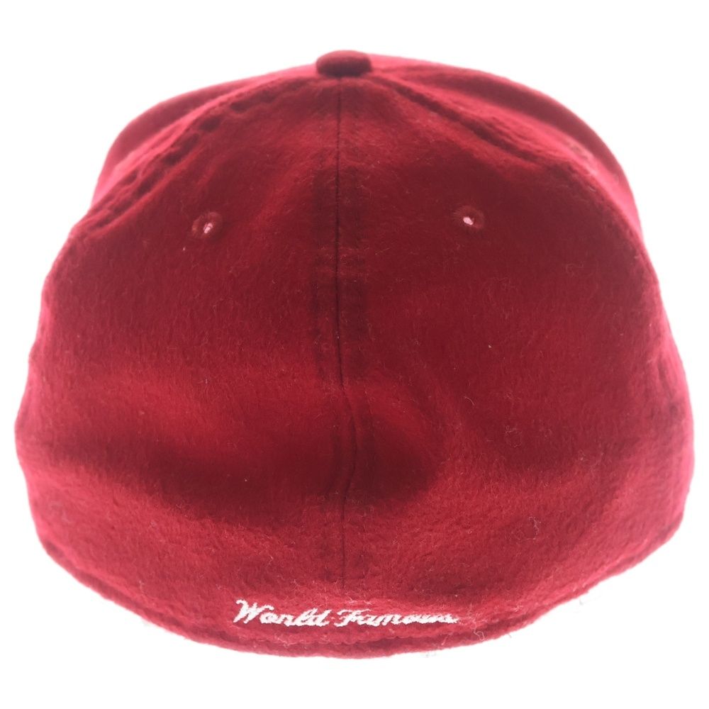 Loro Piana Supreme New Era Boxlogo Wool Cap New Era Box Logo Hat Red — view 2