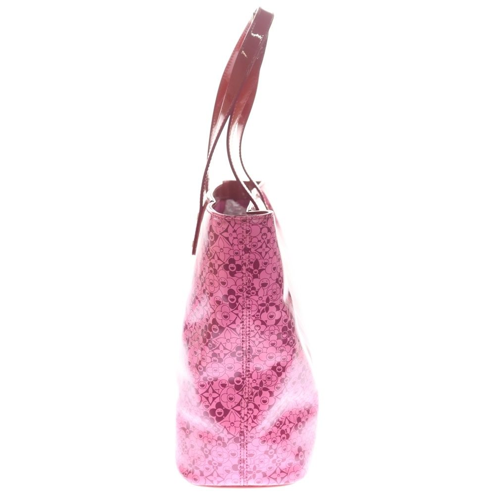 Louis Vuitton Beach Line Cosmic PM Tote Red Pink Patent Gold — view 3