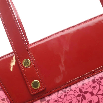 Louis Vuitton Beach Line Cosmic PM Tote Red Pink Patent Gold — view 5