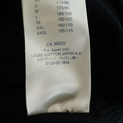 Louis Vuitton Monogram Hoodie Brushed Lining Rle Black — view 8