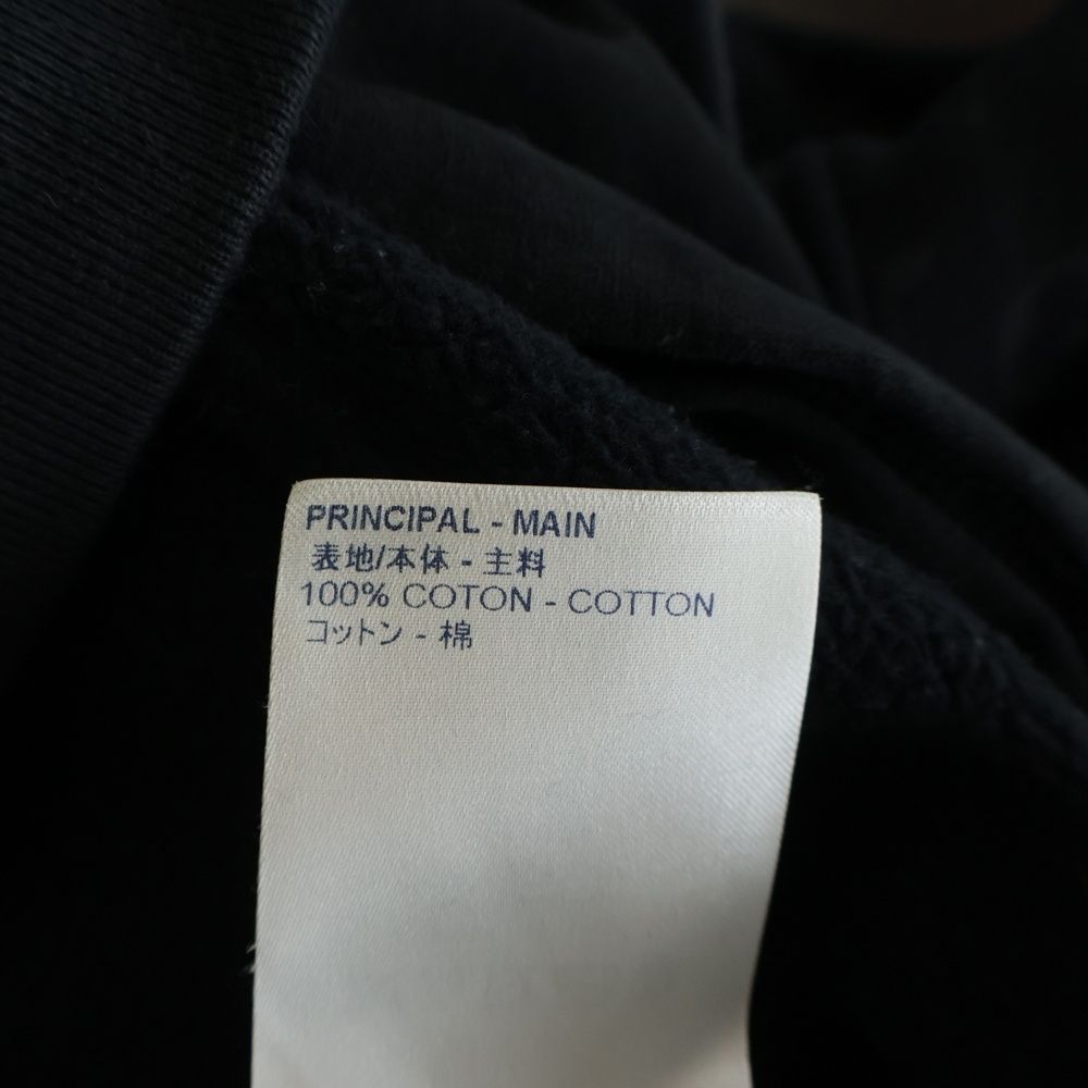 Louis Vuitton Monogram Hoodie Brushed Lining Rle Black — view 7